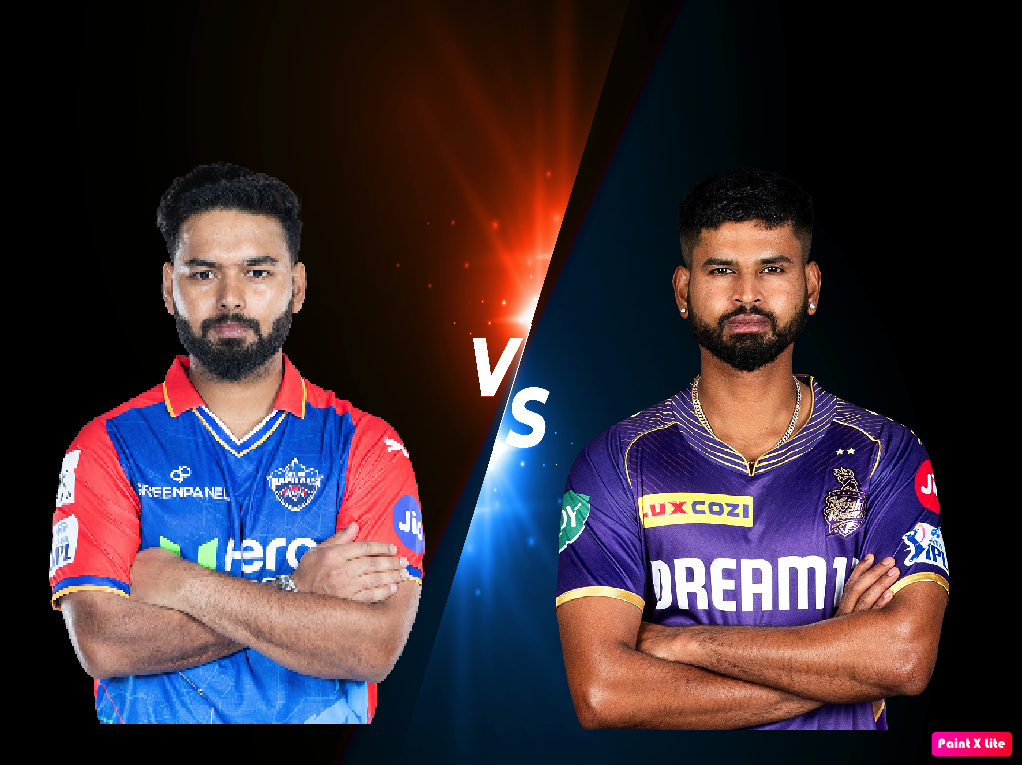 DC vs KKR IPL Match Live Score