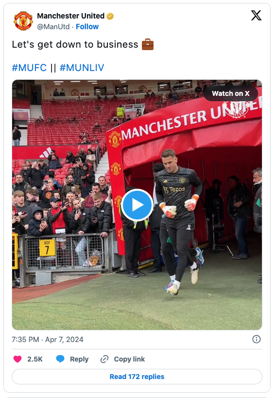 Manchester United vs Liverpool